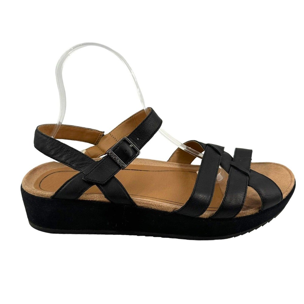 Women's Black Strappy Sandals